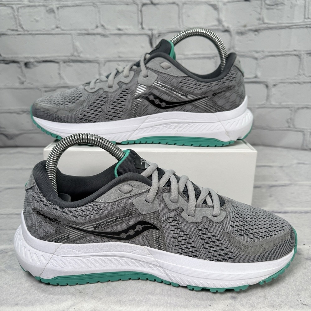 Saucony Omni 20 Womens‎ Size 8 Running Shoes S10681-29 Alloy Jade Sneakers - Picture 2 of 11